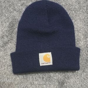 Toddler Carhartt Dark Blue Knit Beanie